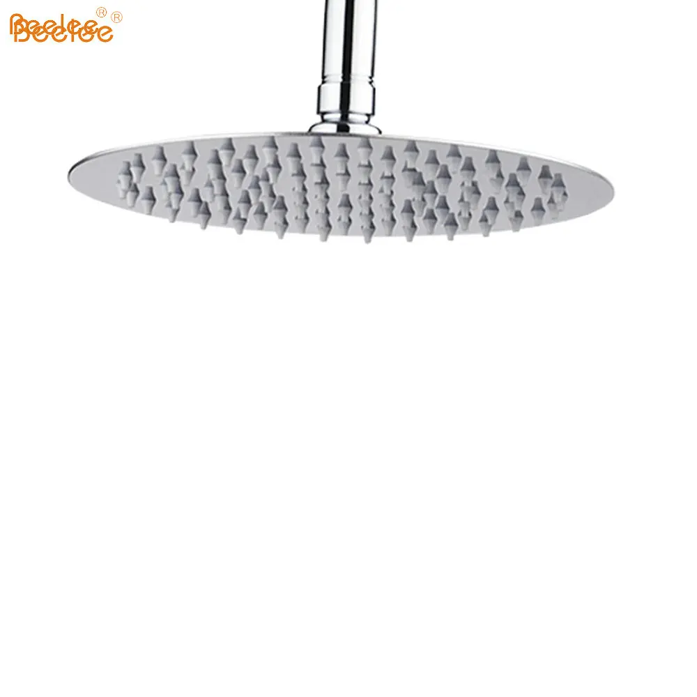 Beelee BS3208 Durable Custom Ultra-thin 8-inch Douche Ceiling Water Saving Waterfall Stainless Steel Rainfall Round Shower Head