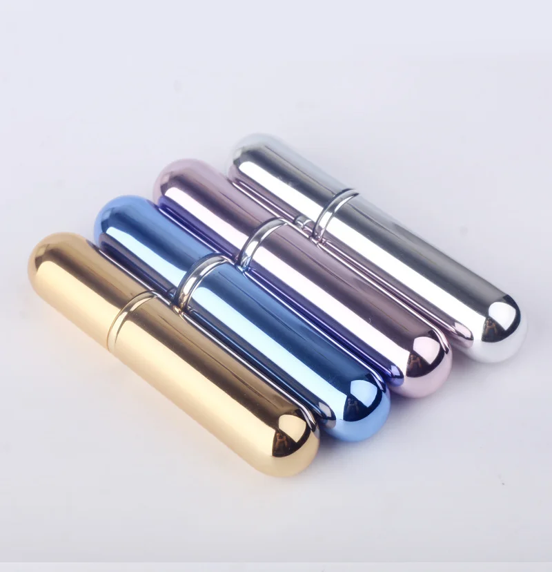 5M Metal Travel Mini Portable Size Spray Refill Atomiser Aluminum Refillable Perfume Atomizer Bottles