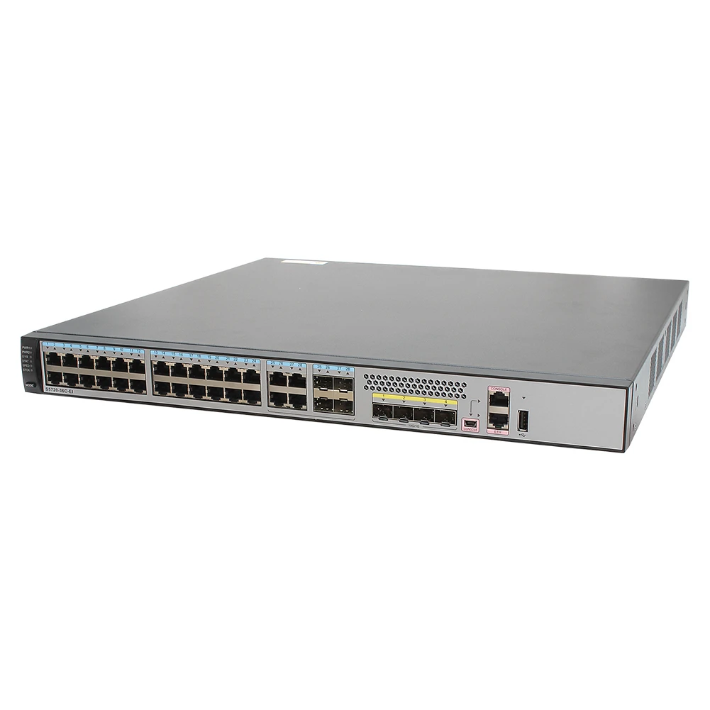 Hot Selling Product Good Price Original New Ftth S5720 Series Switch Network S5720-36c-ei-ac Ethernet Switch