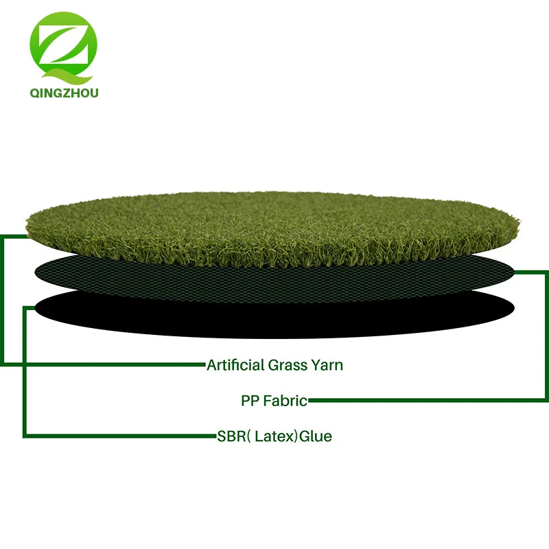 QINGZHOU S003 уличный коврик для гольфа с зеленой травой