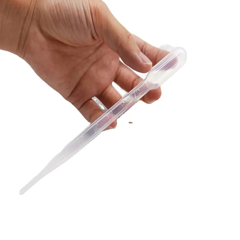 Lab Use  Disposable Pipette Neutral Hard Glass  Pasteur Pipette  3ml