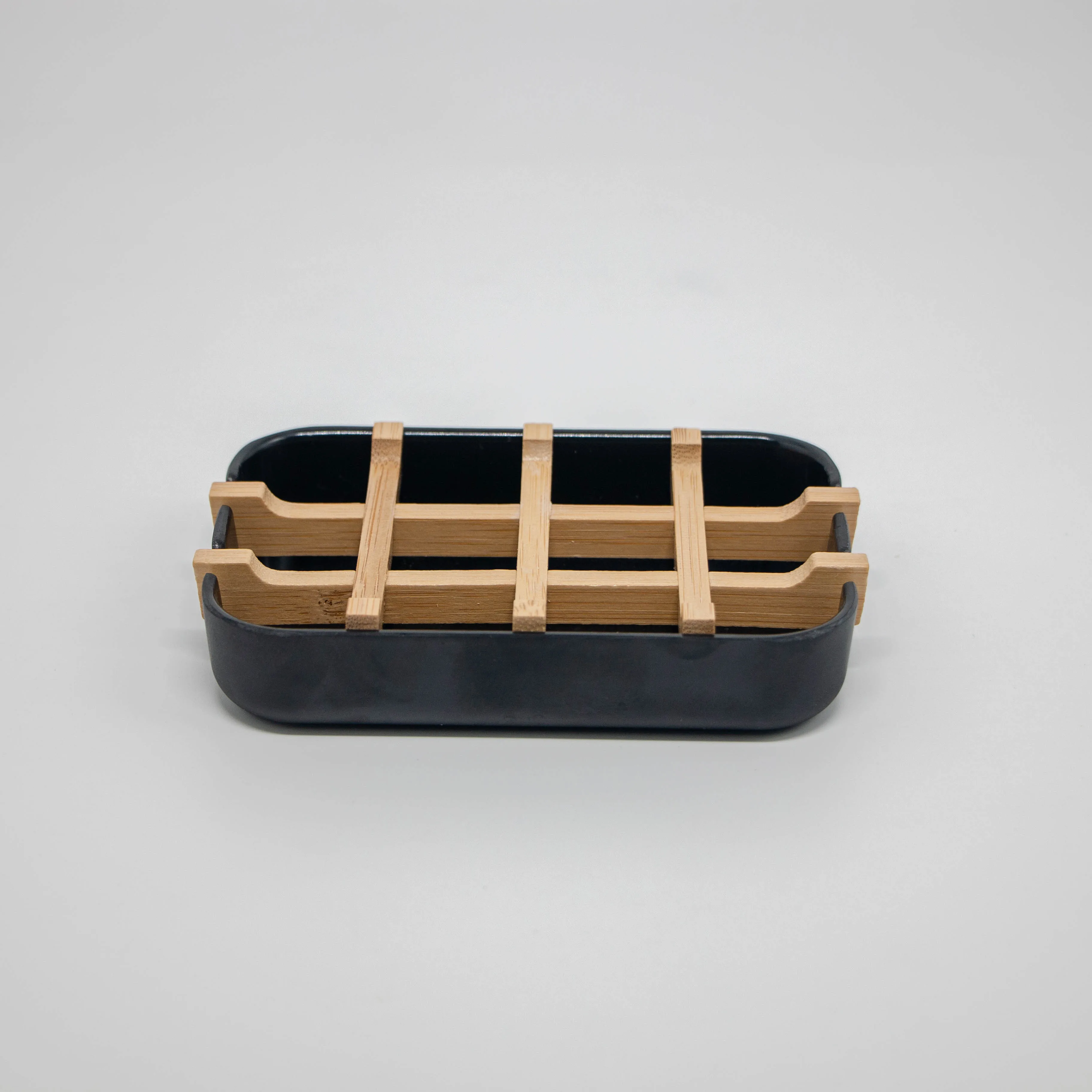 
Factory Bamboo Fiber Enamel Dish Holder White Black Recycled Tray Soap Box Plastic With OEM ODM 