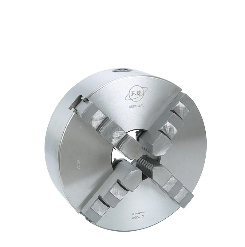 YTUM Precision Engine Lathe Use 4 Jaw Self-centering Chuck 160mm K12-160 Wood Lathe Chuck