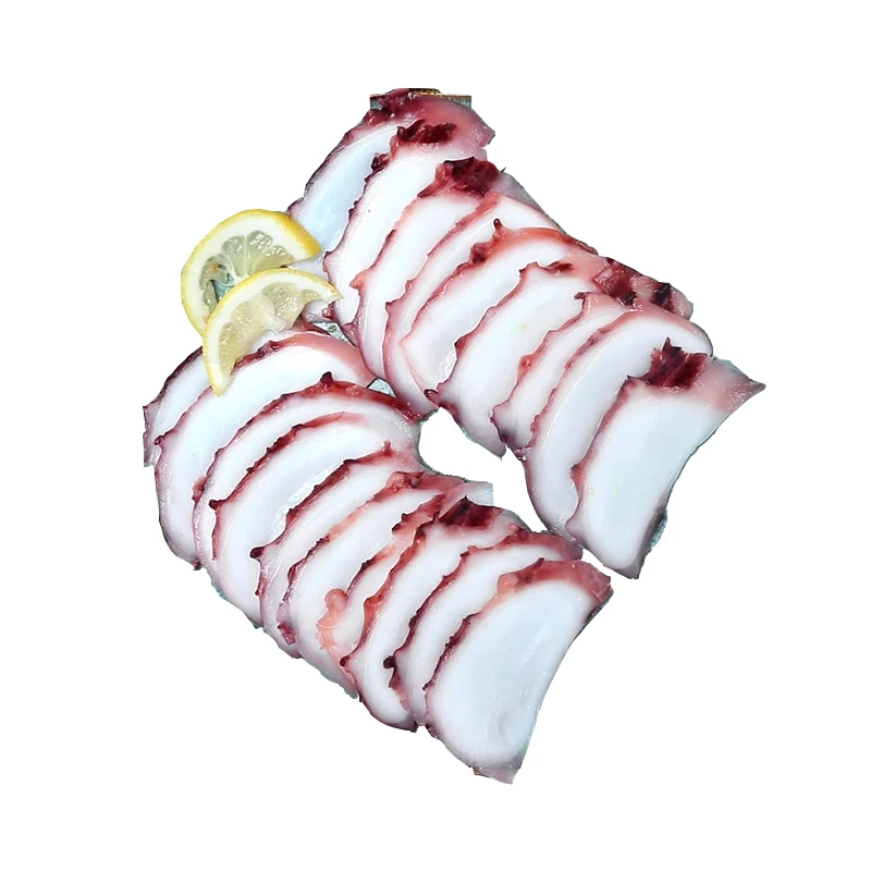 Hot-selling high-quality frozen octopus slices meaty elastic frozen seafood, nutritious fresh frozen octopus slices