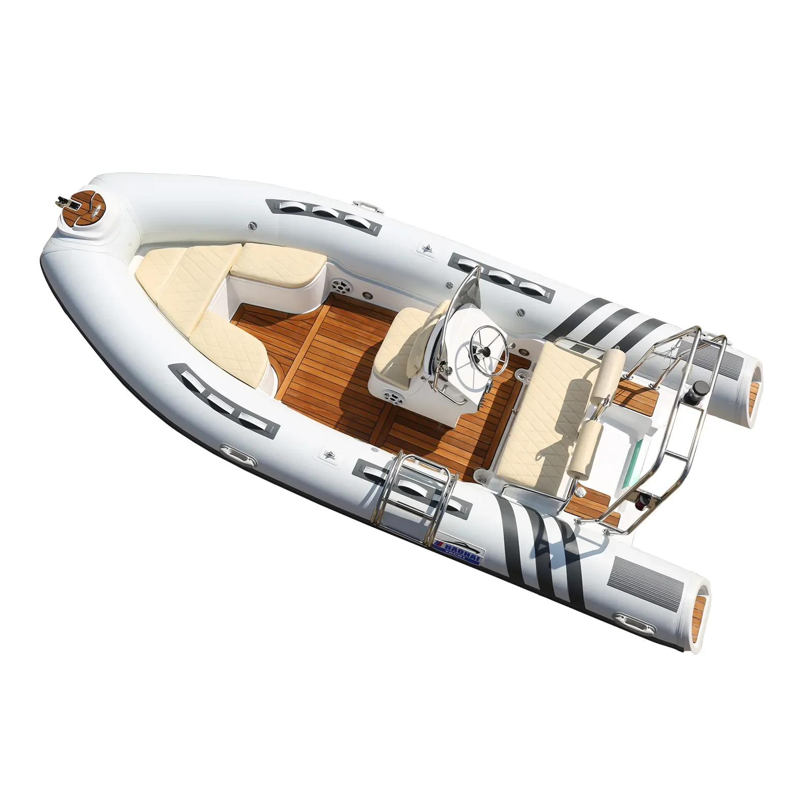 5.2m Inflatable Fishing Boat Fiberglass Boat  for Drifting