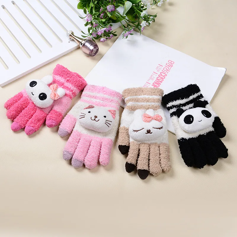 Custom Modern Winter Gloves Knitted Touch Screen Eco-Friendly Direct Sales Eco-Friendly winter glove women