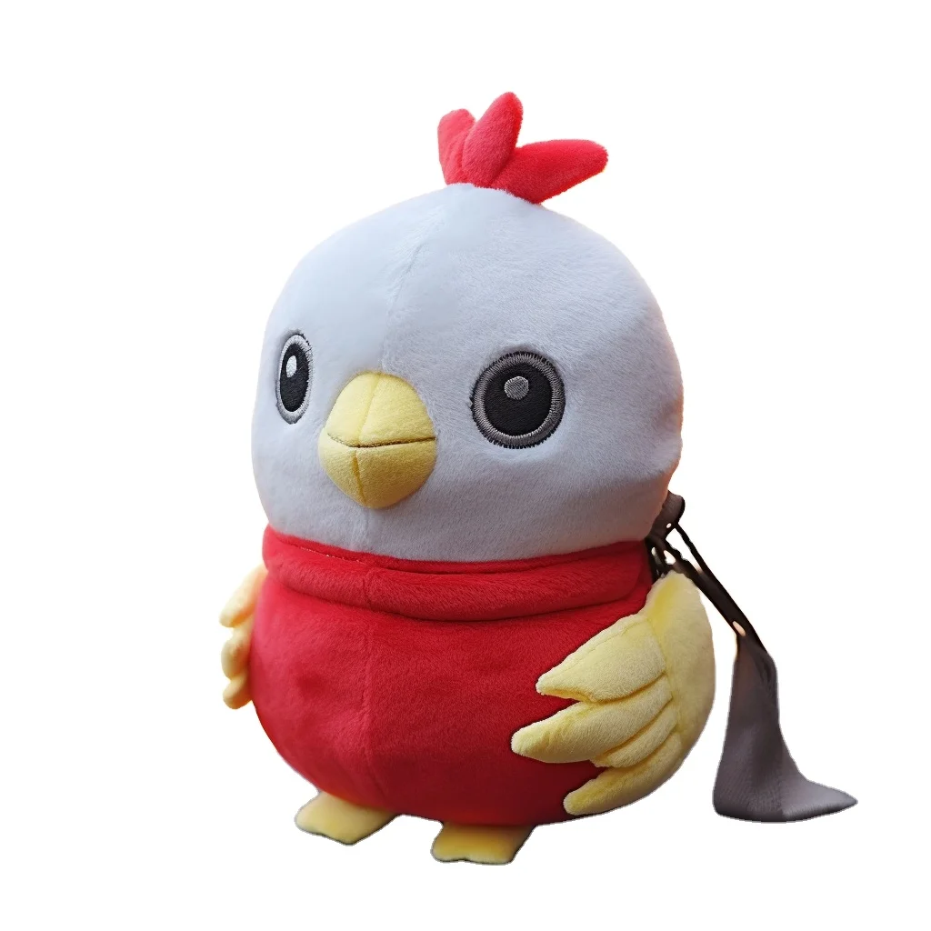 Low MOQ Custom Plush Keychain Kawaii Mascot Celebrity Doll Toy Soft Stuffed Animals