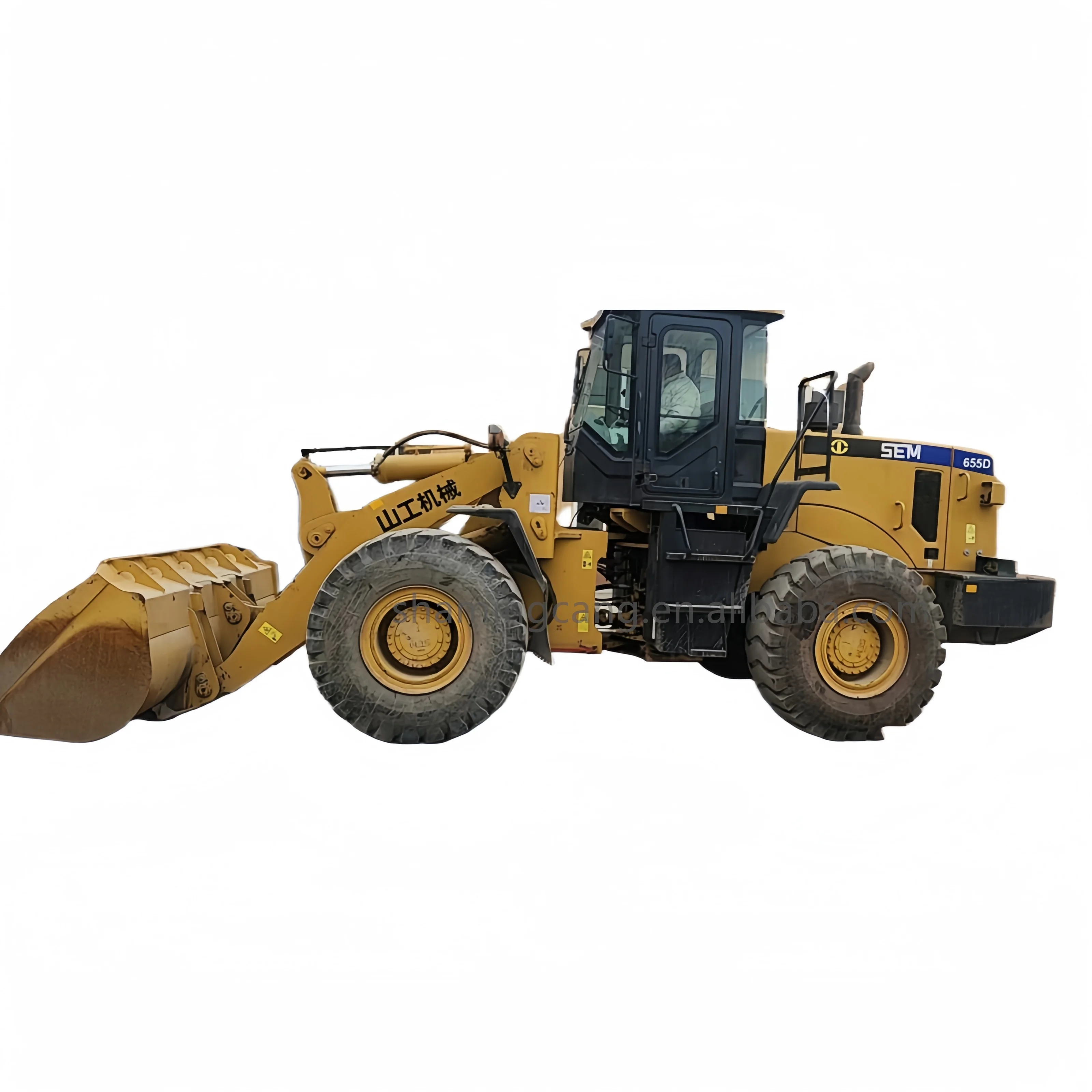 2020 Year Second hand loader  China Famous Brand SEM655D 5 Ton wheel loader in Shandong for hot sale