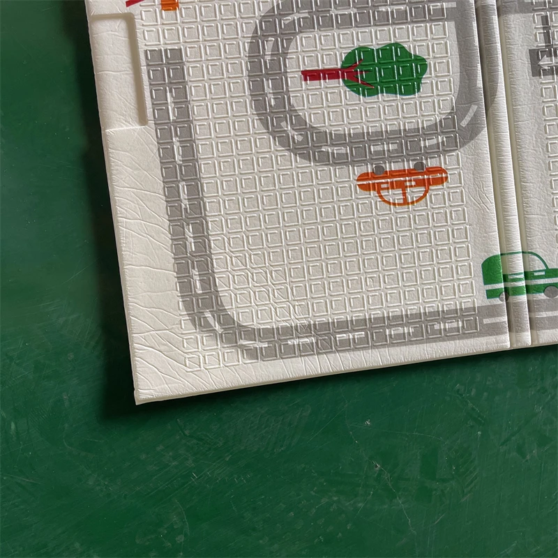 Easy Fold Play Activity Gym 120cmX180cm Xpe Foam Mat Baby With Colorful Design