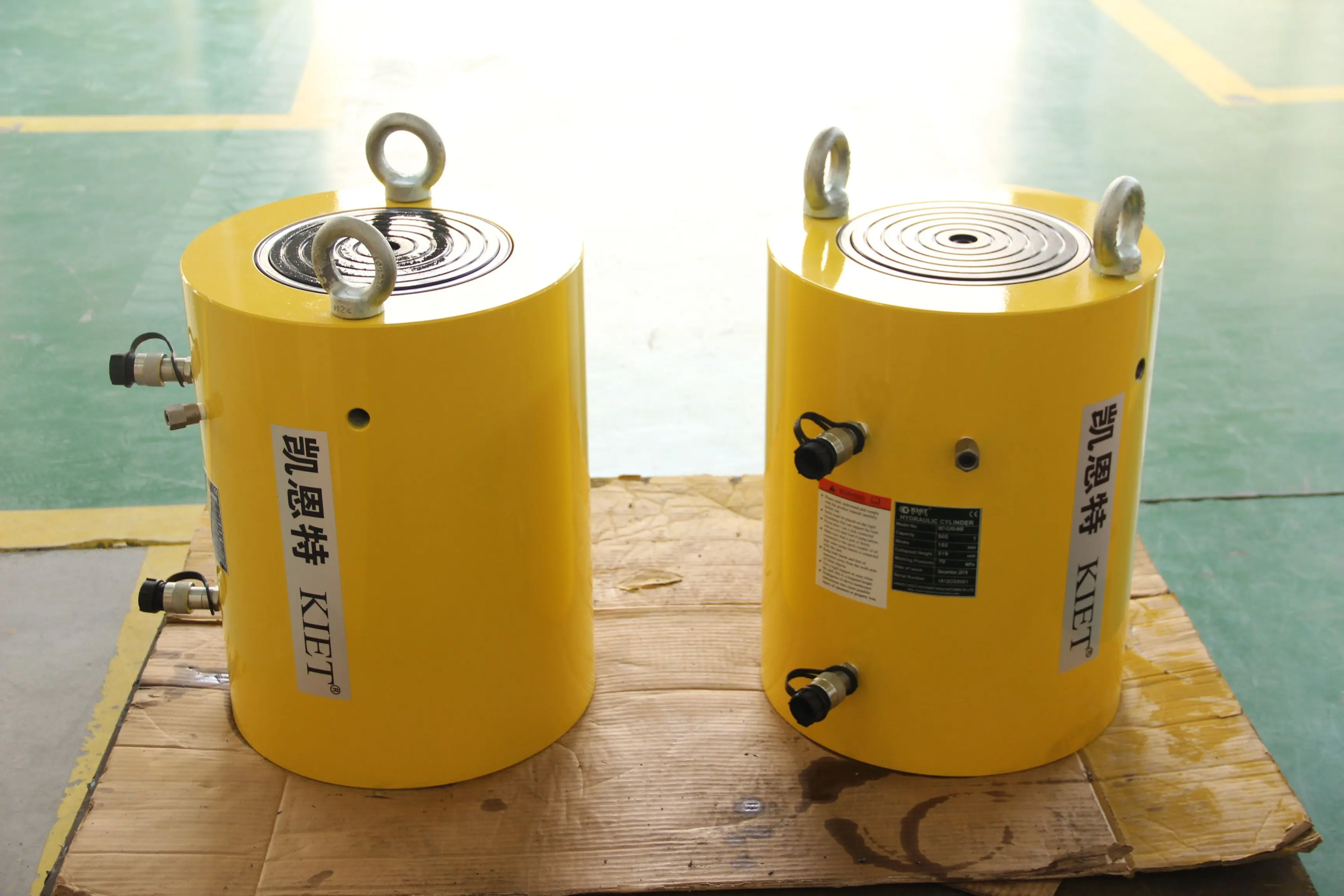 700 bar Heavy Duty Double Acting 1000 ton Hydraulic Jack for Pile Load Test