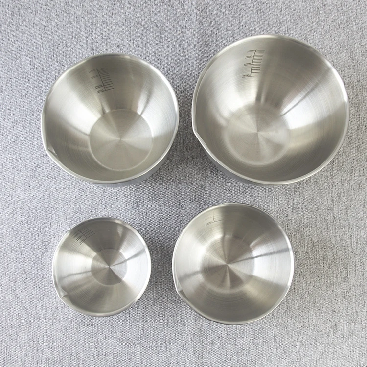 color mixing bowls nested  mixing bowls stainless steel mixing bowls (set of 4)