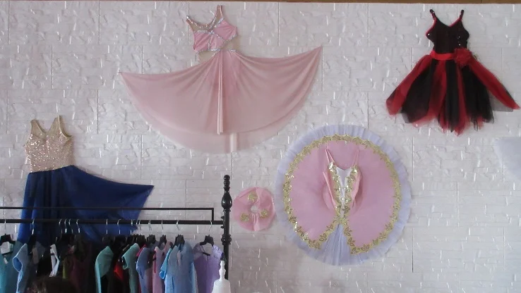 Hot Pink Jade Sequin Feathers Jazz Tap Dance Costume