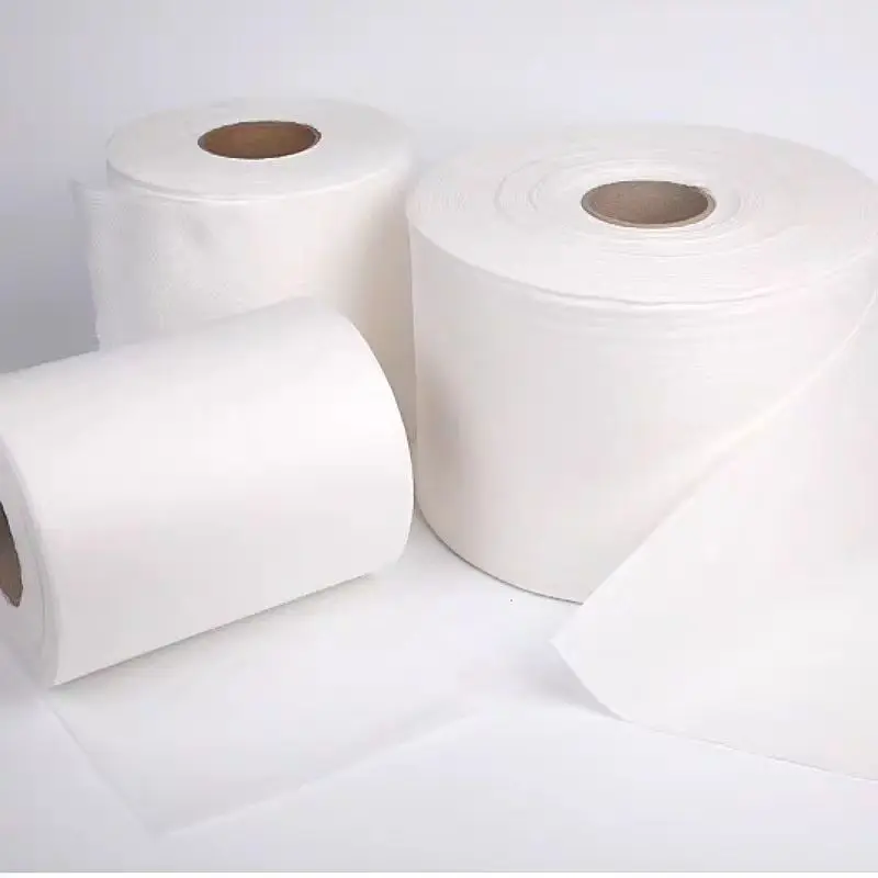 China Supplier Eco-friendly Medical Nonwoven Fabric PET Spunlace non woven Fabric for Disposable medical supplies