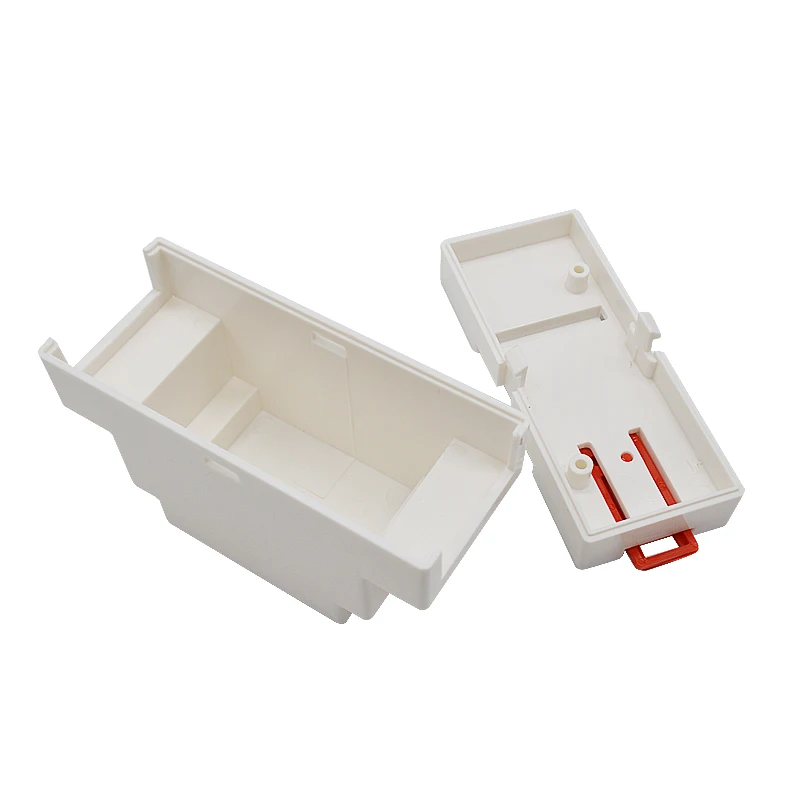 Din enclosure instrument junction electrical plastic box Hot Sale Mount  Enclosure Plastic din enclosure rail