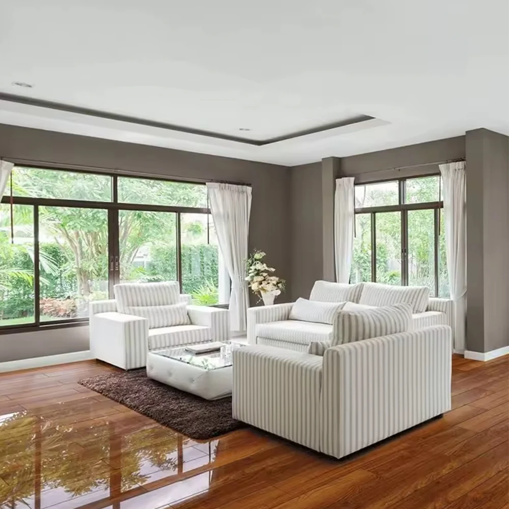 Hot Selling Ac4 8mm 10mm 12mm Hdf Waterproof Laminate Engineered Wood Parquet Flooring high class very shiny laminate flooring