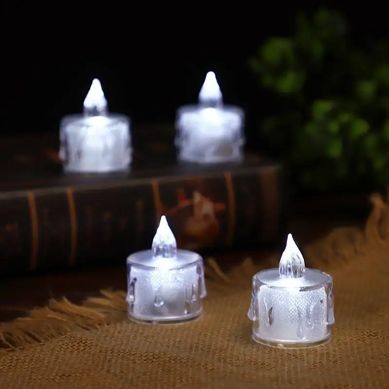 Eco-friendly Mini Electronic Candle Mood Night Light Christmas Decorations Led Candle Lights