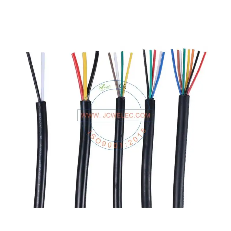 JCW-CS07 14 mm power cable making machine positioning wire cutting stripping shielded twisted cable strip machine