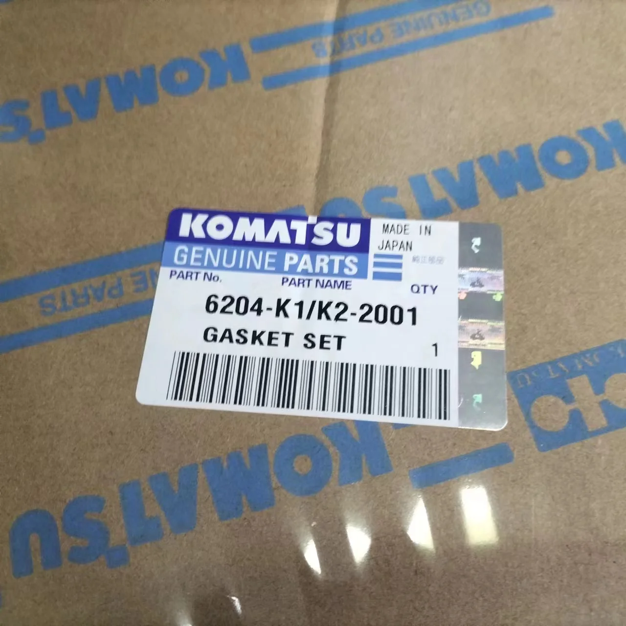 4D95LE-2 Engine Loader Full Overhaul Gasket Kit Upper Lower Set 6204K-K2-2001 for Komatsu