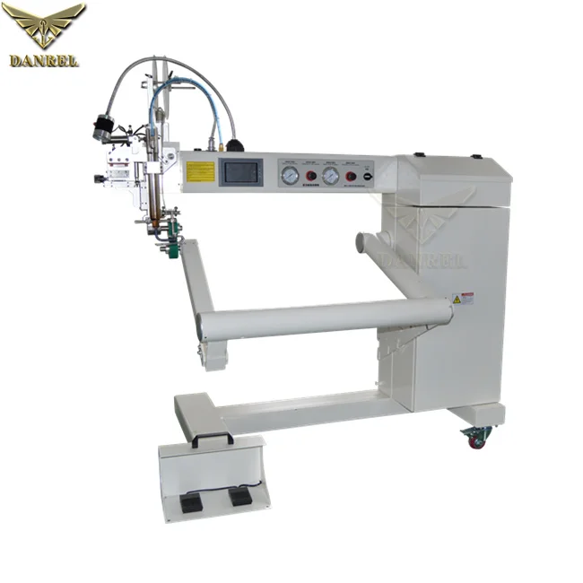 Fast PVC Welding Technology Dual Arms Hot Wedge Billboards Welder Hot Air Seam Sealing Jointing PVC Flex Banner Machine