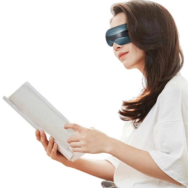 3D Smart Airbag Vibration Silicone Waterproof Eye Massager Handheld Electric Warm Compress Home Office Wireless EU New Product