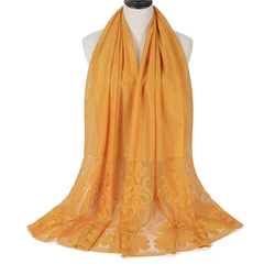 2021 New Women Jersey Scarf Soft Plain Cotton Instant Hijab Shawls and Wraps foulard femme muslim Hijabs Ready To Wear Headscarf