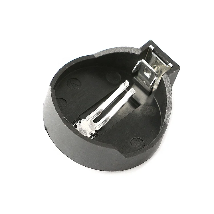 Батарея таблеточного типа Разъем монета держатель сотового CR2032 круговой держатель батареи