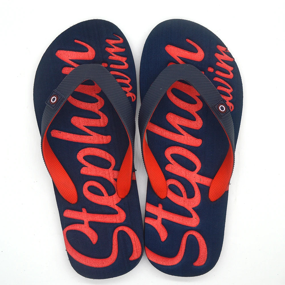 Fashion Mens PE and PVC Flip Flops Slipper Cheap Wholesale Summer slipper Shoes