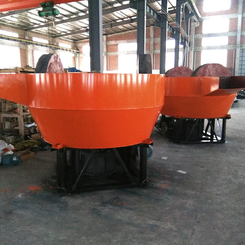 Hot Selling Egypt Popular Gold And Silver Processing Wet Pan Mill