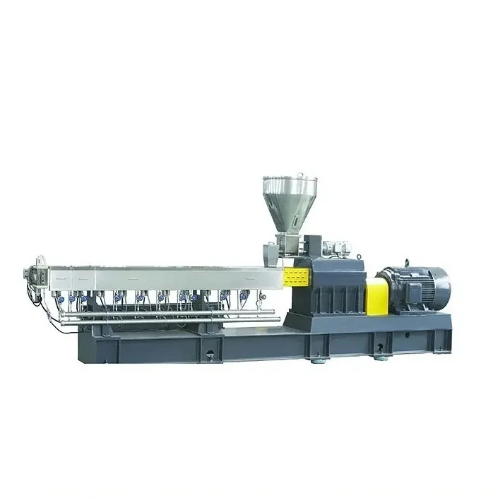 Custom co-rotating twin screw extruder machine plastic pellet extruder machine