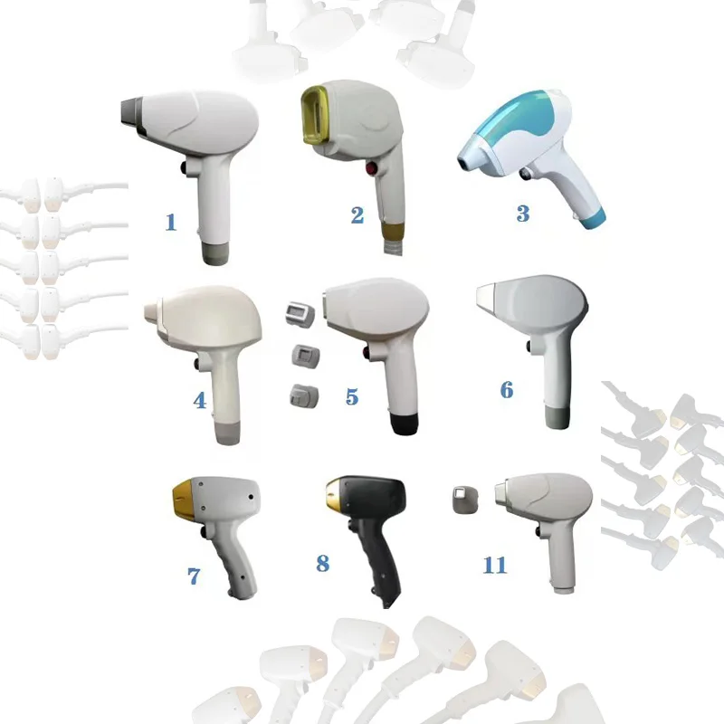 Newest 15.6inch 4K 808 LCD screen laser diode spare parts 3 waves laser handle control driver assembly laser depilation