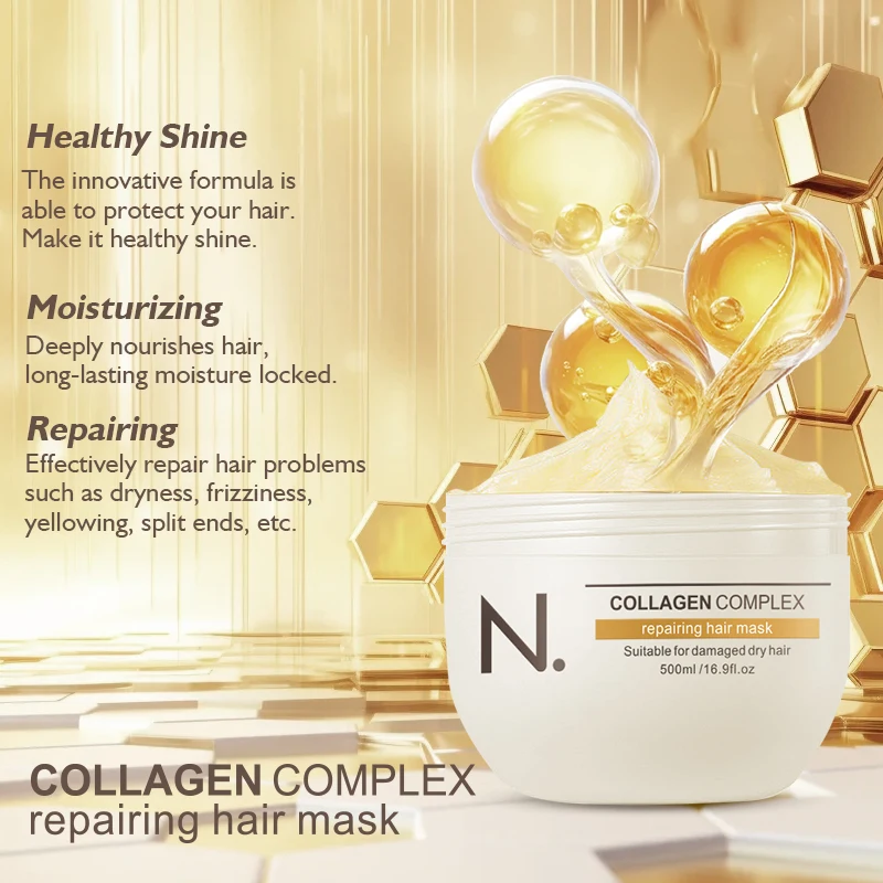 Smooth Hair Care Vegan Purple Mask Nourishing Organic Hydrating Argan Oil Coconut Hair Treatment Blond Hair Mask