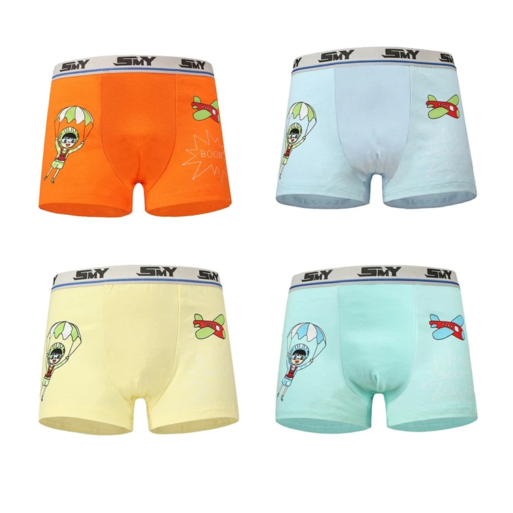 
Cotton Little Boys Underwear Children Lovely Printed Cartoon Boxer Briefs For Boy 