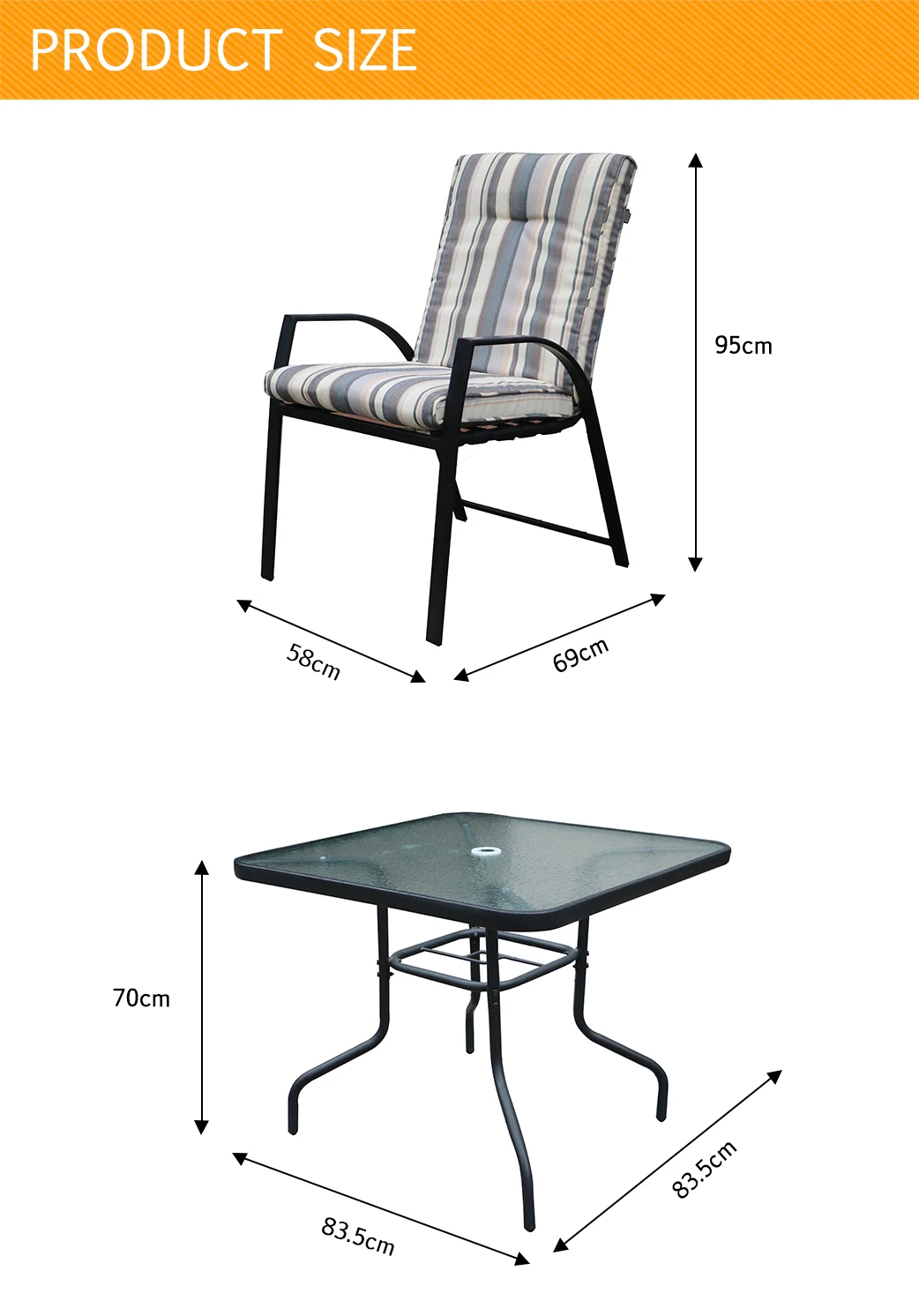 Уличная мебель, садовый набор, пластиковый стол Apollo ABS для китайской уличной и внутренней мебели, желтый, зеленый, красный цвет