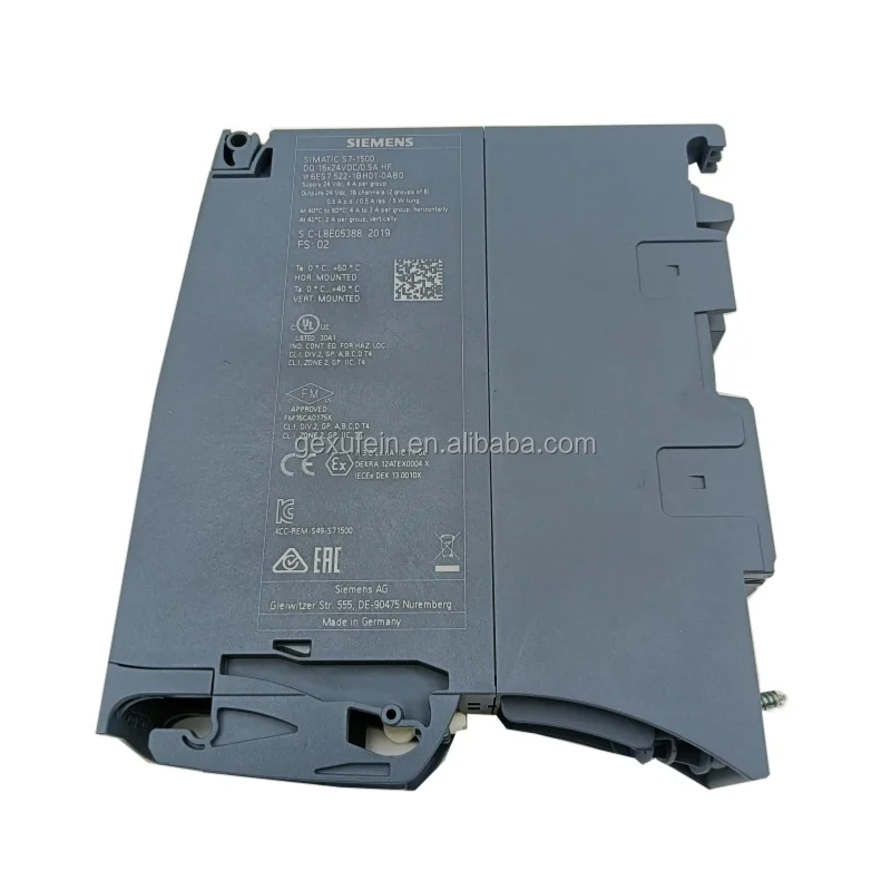 Новый 100% оригинальный Sie-mens 6ES7522-1BH01-0AB0 симатический S7-1500 цифровой выходной модуль DQ16x24 V DC/0.5A HF 16 каналов