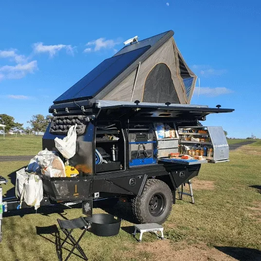 Палатка на крышу 2-3 человек алюминиевый тент жесткий корпус уличный походный в