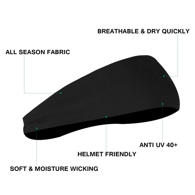hot sale New Sports Headbands for Men Lightweight Headband Sweat Band Moisture  Workout Head Band Sweatband Gym Accessories