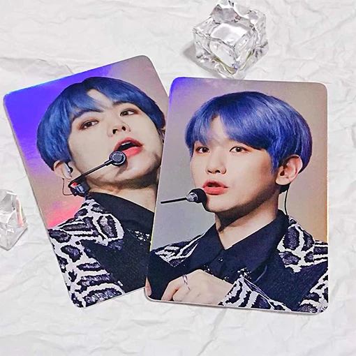 Оптовая продажа Kpop Idol товар Bangtan Boys Love Yourself Tear Laser Photo Card