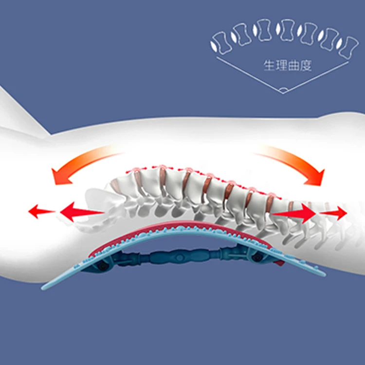 Spine Deck Back Stretcher Spine Board Designed by Chiropractor for Sciatica Scoliosis Herniated Disc