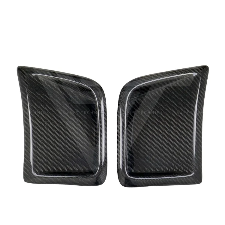 Carbon Fiber Front Bumper Side Vent For Subaru Impreza 10 Wrx Sti 2008-2011