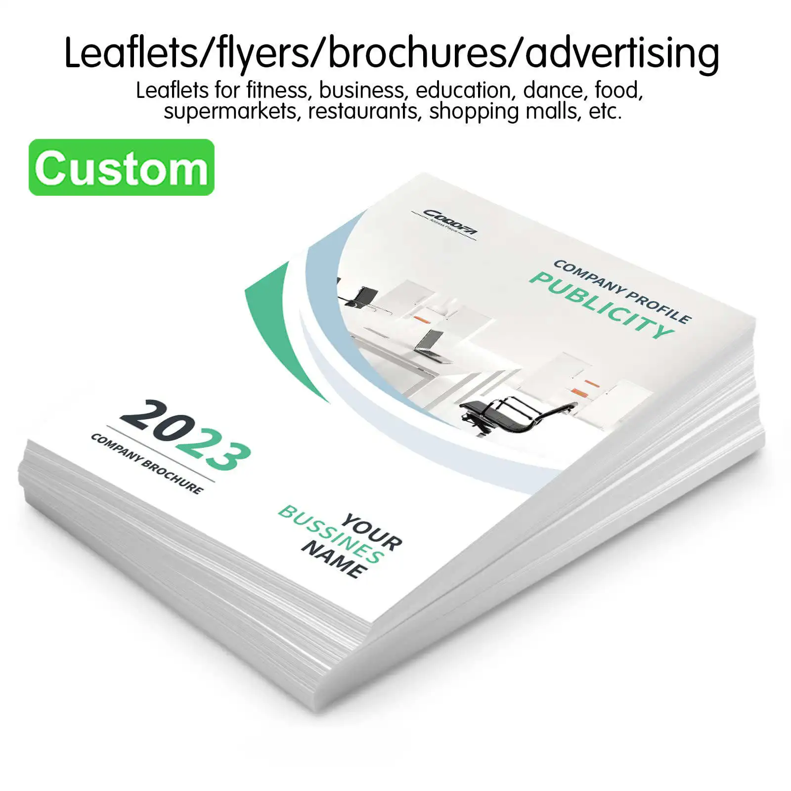 Professional Factory Customized A4 Size Magazine Catalog Brochure Printing Booklet Printing