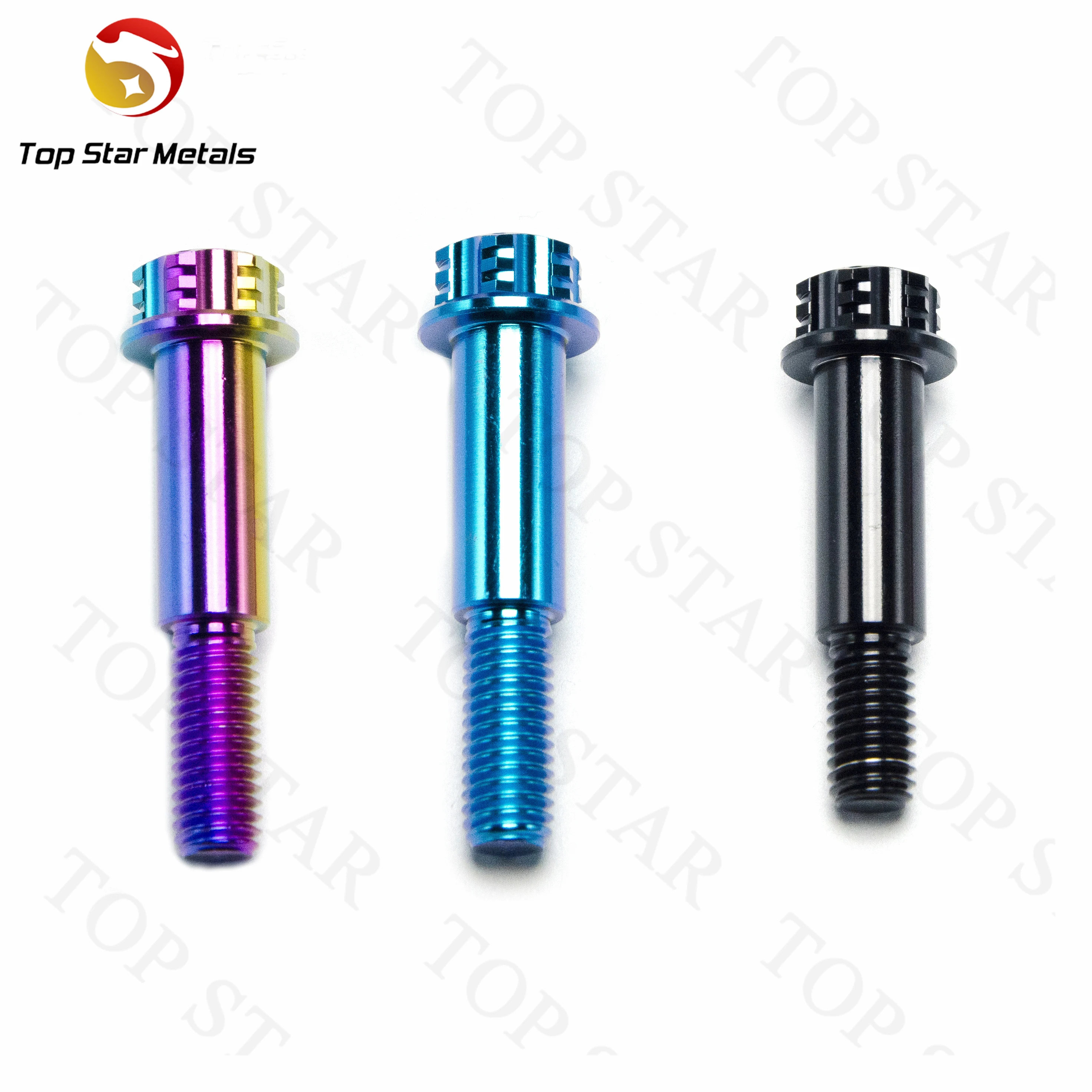 TITST Gr5 Titanium Bolts Brake Clutch Lever Bolts M6 M8  titanium Forged Bolt for Bike Motorcycle and Car Parts