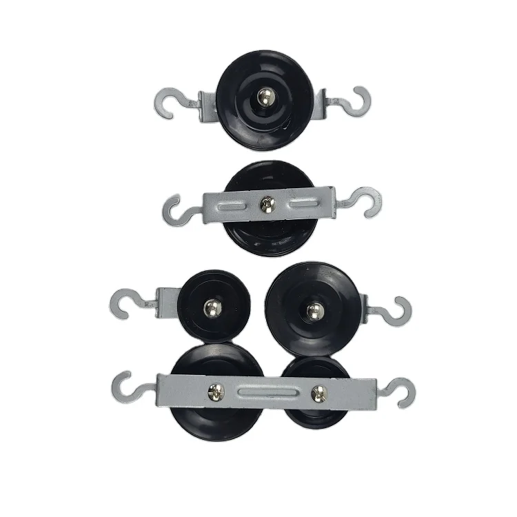 Junior high school crown block moving pulley experimental equipment teaching instrument metal pulley block and bracket set