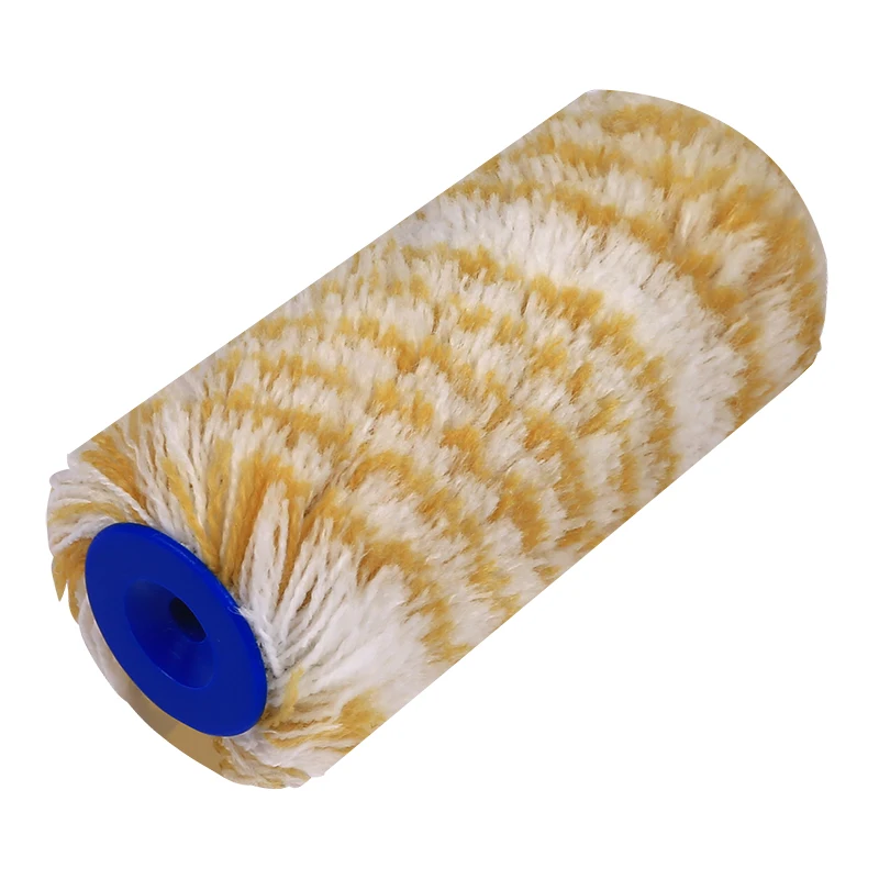 4 Inch Green and White Polyamide Mini Paint Roller Cover