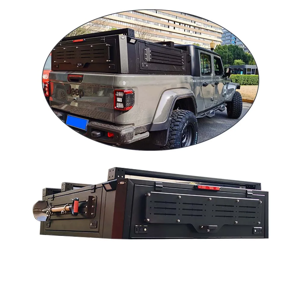 4X4 автомобильные аксессуары из алюминиевого сплава с жестким верхом Гладиатор JT навес для пикапа кровать грузовика джипа