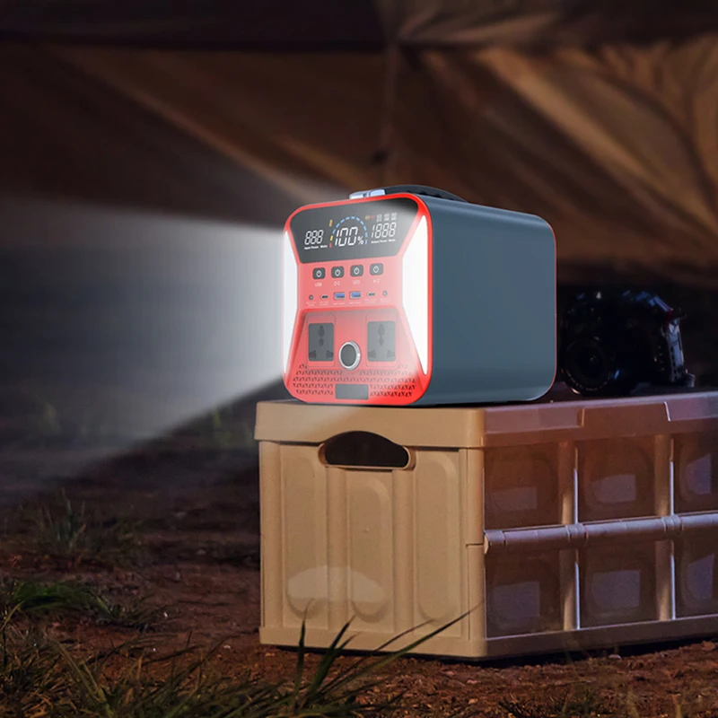 576wh 500w Energy Storage Mobile Power Wireless Charge Portable Solar Units Solar Generator Backup Power La Batterie