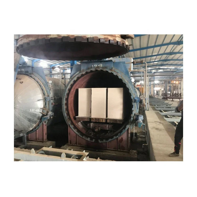 300m3/day Autoclaved aerated Concrete ALC Unit Light Weight Manufacturing Production Line Plant AAC Brick Making Machine