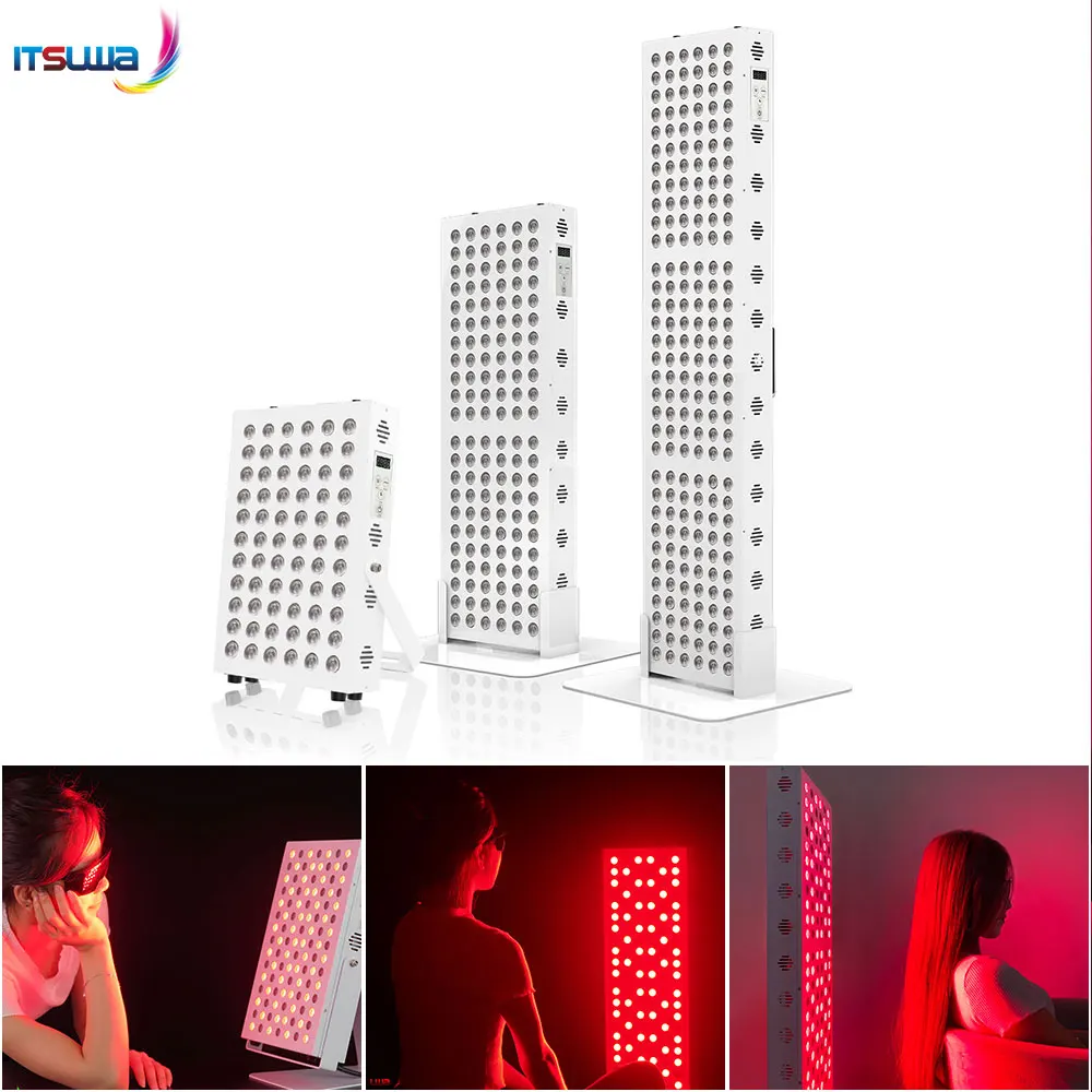 ITSUWa Professional At-Home Red Light Therapy Lightbulb Machine 660nm 850nm Red Light Therapy For Legs, Face and Shoulder