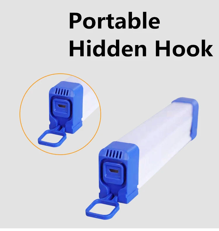 USB led emergency light tube street stall night market magnetic suspension charging light tube dormitory power outage portable s