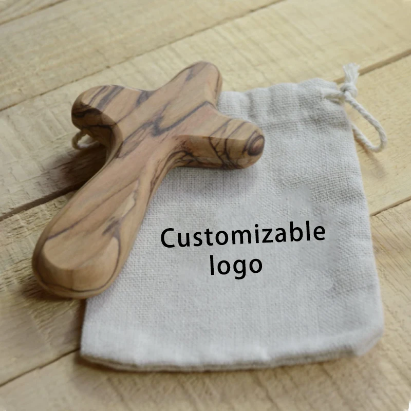 Крест из оливкового дерева, удобный Крест из дерева