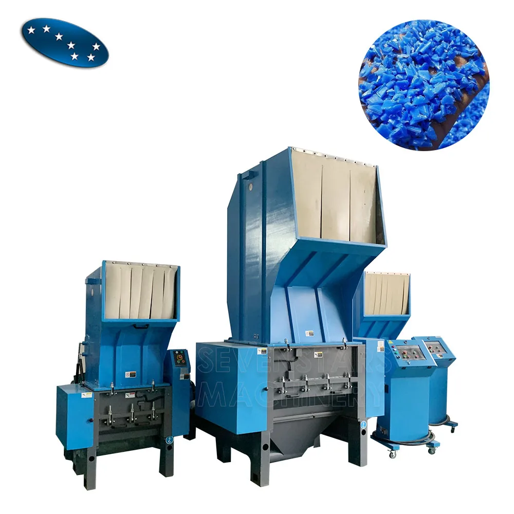 Sevenstars  PE PP PVC Plastic Crusher Machine Highly Adaptable Waste Recycling Heavy Duty Plastic Crushing Machine